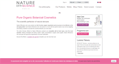 Desktop Screenshot of nature-effiscience.com